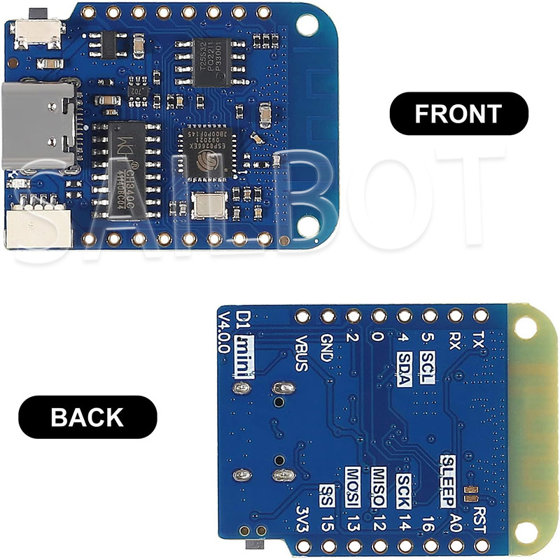 1-10 Uds WeMos D1 Mini ESP8266 - Esp8266 Nodemcu Board reseña y precio