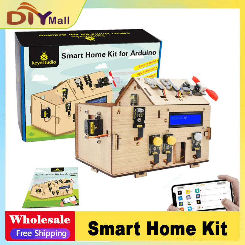 Keyestudio Smart IoT Home Kit  - Home Automation Diy Projects reseña y precio