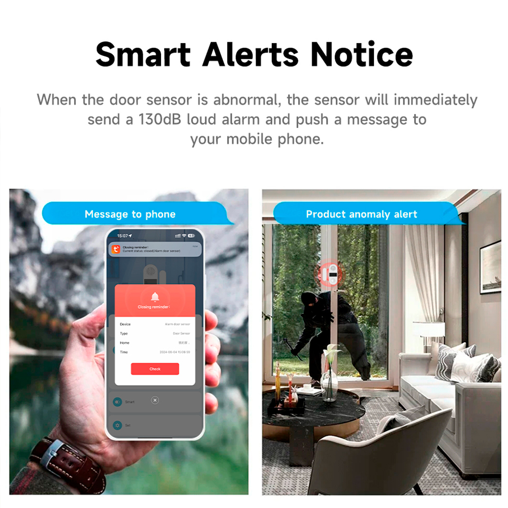 Sensor de Contacto Inalámbrico - Home Automation Ideas reseña y precio