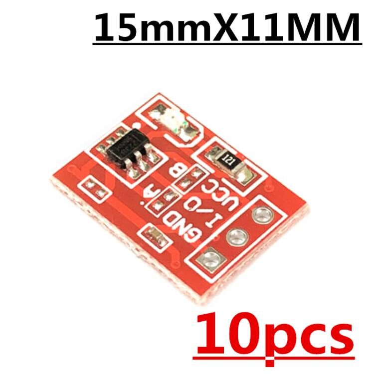 Módulo táctil TTP223, Interrup - Shelly Relay Module reseña y precio