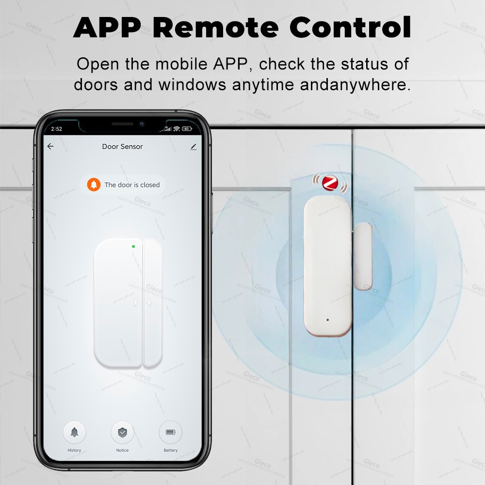 Sensor de puerta y ventana Zig - Home Automation Ideas reseña y precio