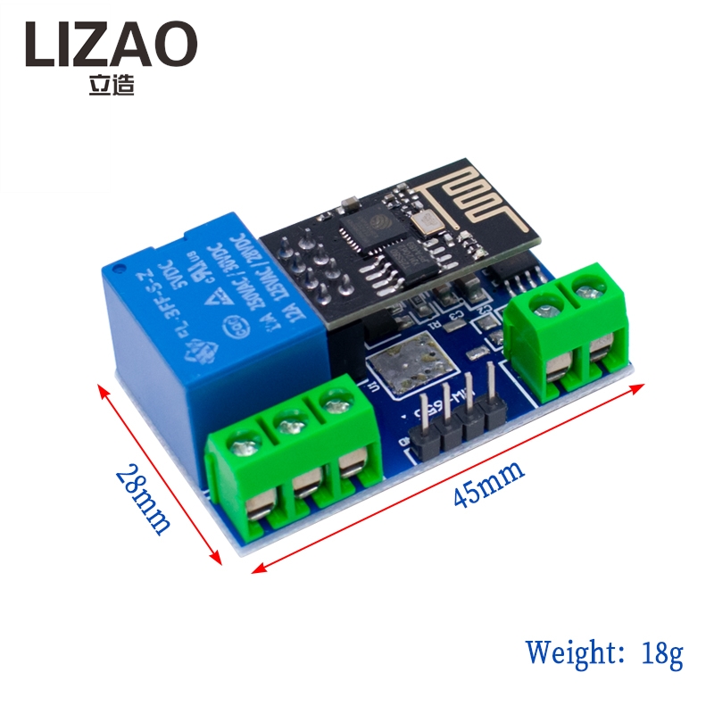 Módulo de Relé WiFi IoT LIZAO  - Home Automation Diy Projects reseña y precio
